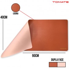 Mouse Pad Couro Profissional MTC-9040 Tomate- Laranja e Rosa